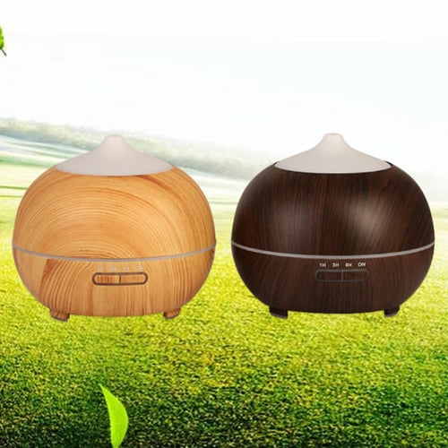 Natural Oak Design Essential Oil Diffuser & Humidifier – 300 ml