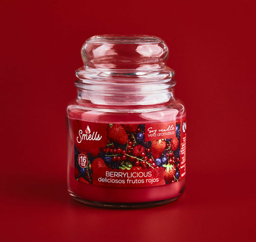 Bougie Parfumée aux Fruits Rouges - Berrylicious 16 oz