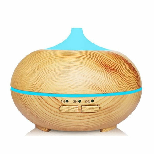 Natural Oak Design Essential Oil Diffuser & Humidifier – 300 ml