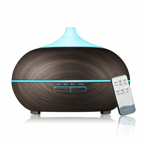 Natural Oak Design Essential Oil Diffuser & Humidifier – 300 ml