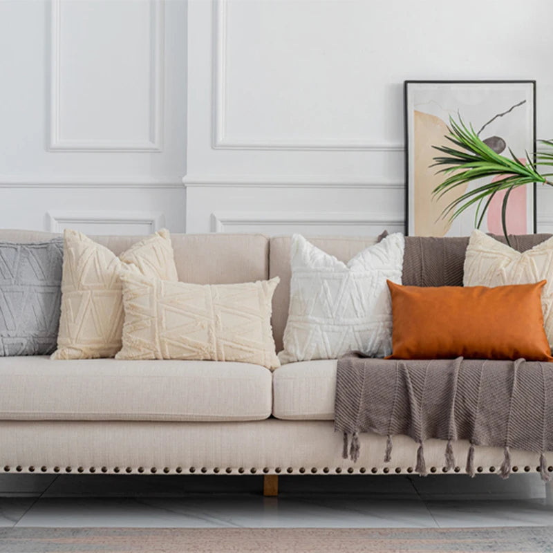 Plush Decorative Cushion Cover – Cozy Home Décor for Living Room & Bedroom