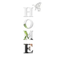 3D Mirror Wall Decal - HOME
