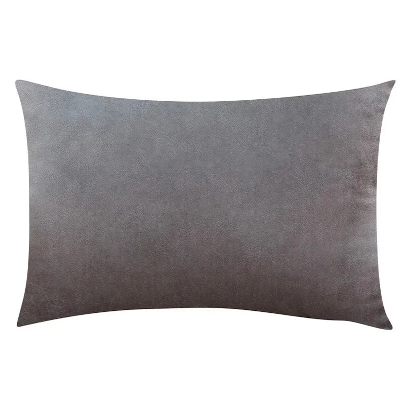 Soft Velvet Lumbar Pillow Cover - Nordic Style 12x20"