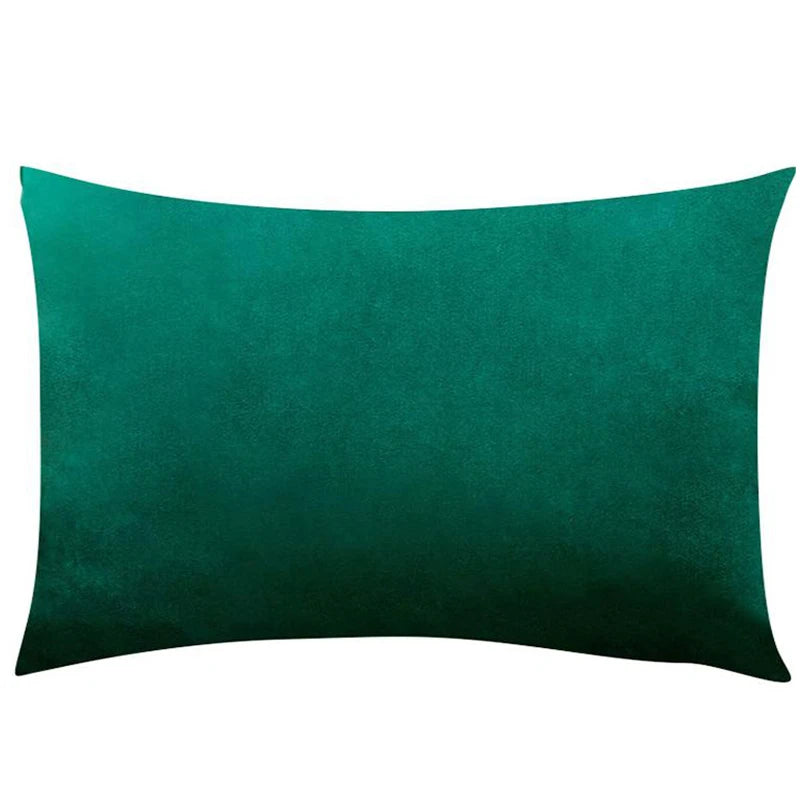 Luxury Velvet Cushion Cover - Elegant Rectangular Pillow Case for Sofa & Bedroom