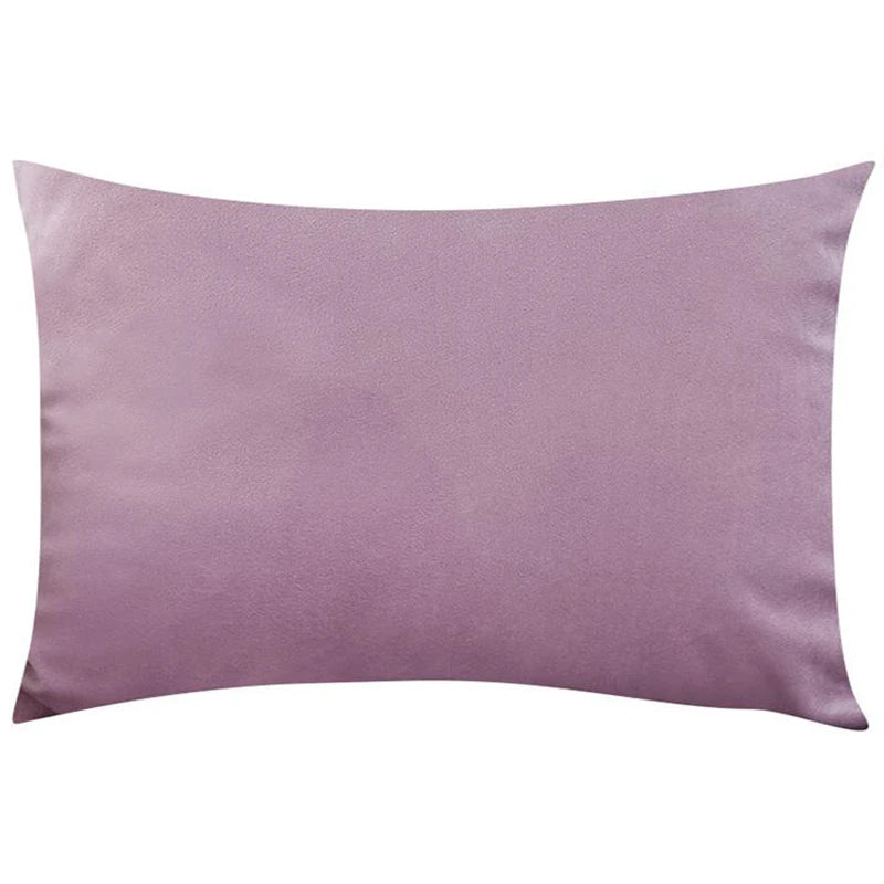 Luxury Velvet Cushion Cover - Elegant Rectangular Pillow Case for Sofa & Bedroom