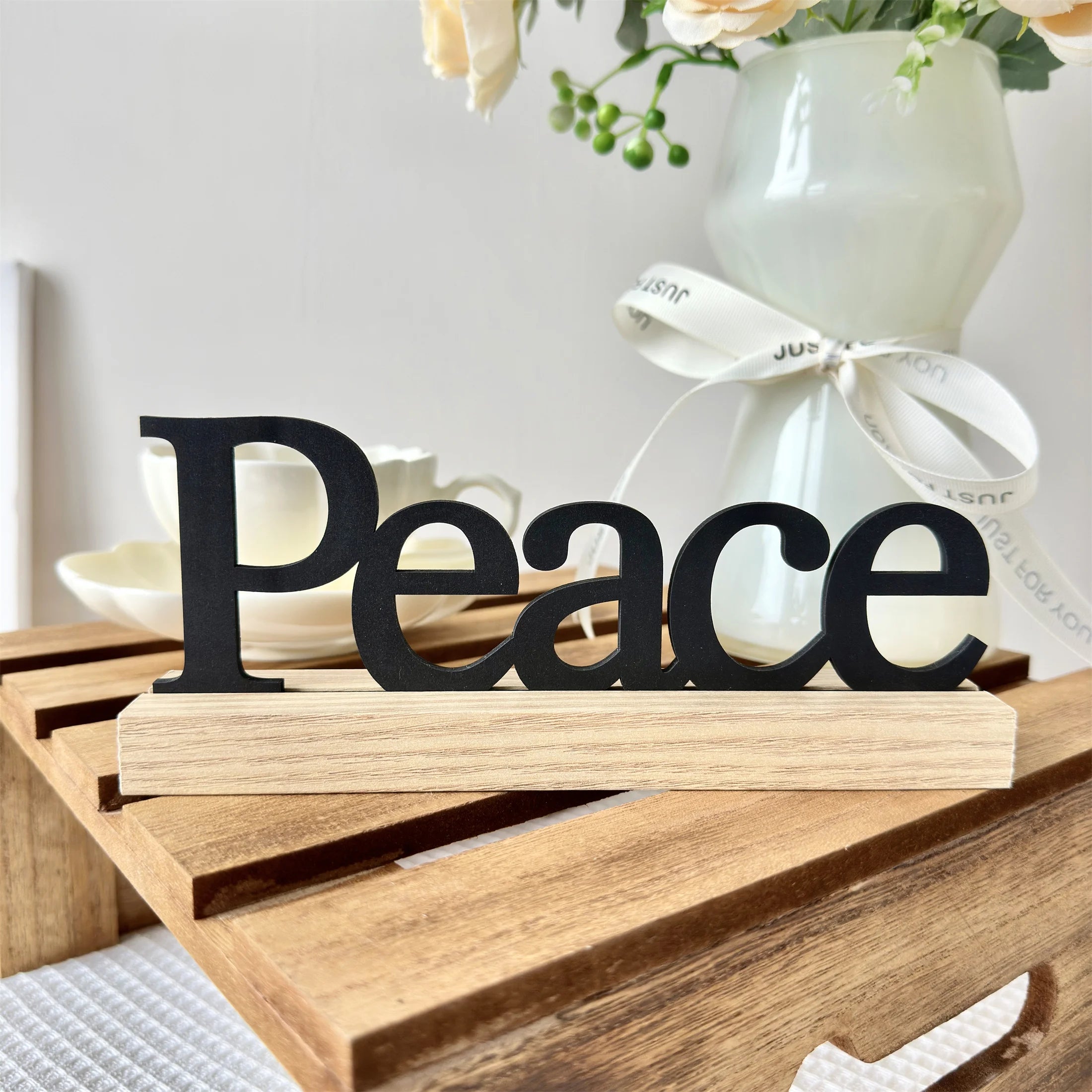 Inspirational Wooden Table Sign