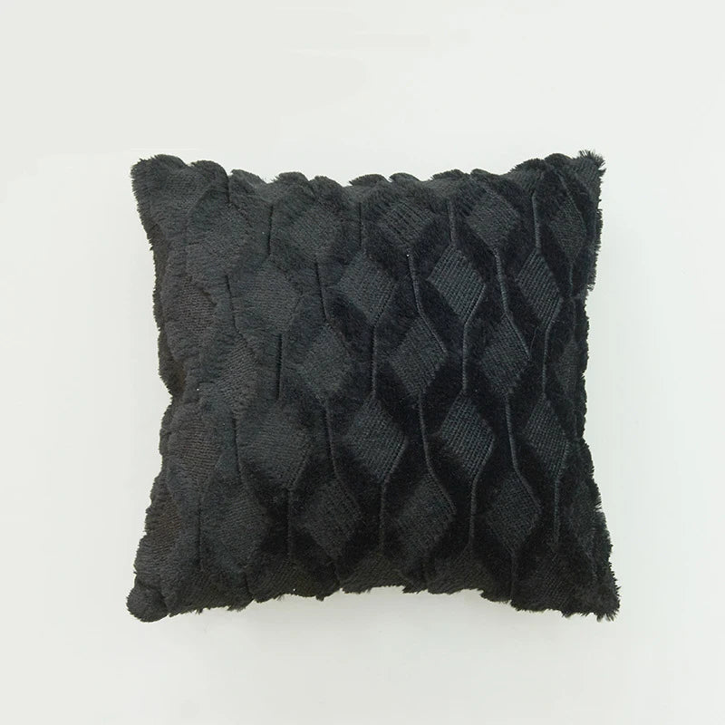 Plush Decorative Cushion Cover – Cozy Home Décor for Living Room & Bedroom