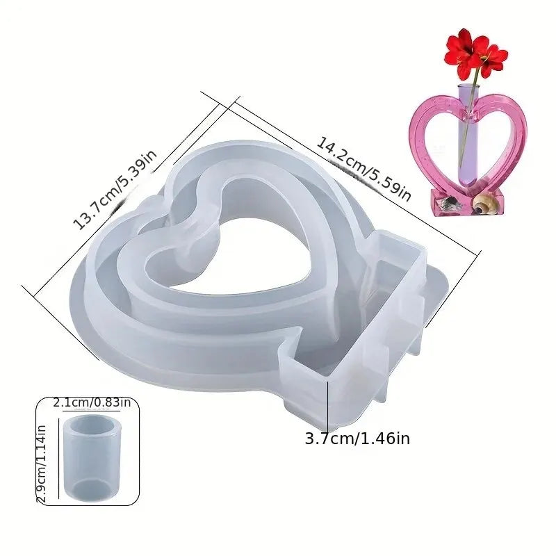 Arched Flower Pot Silicone Mold - DIY Planter & Vase Casting Mold