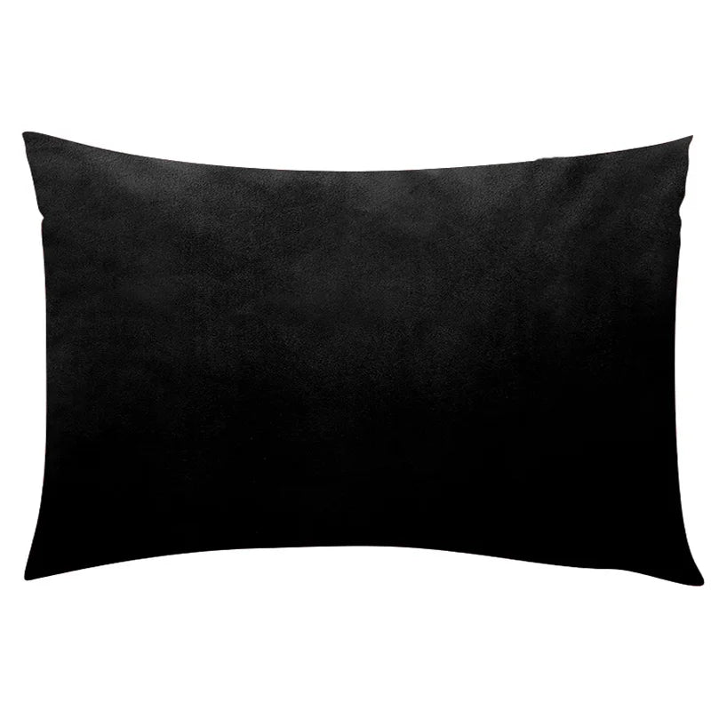 Luxury Velvet Cushion Cover - Elegant Rectangular Pillow Case for Sofa & Bedroom