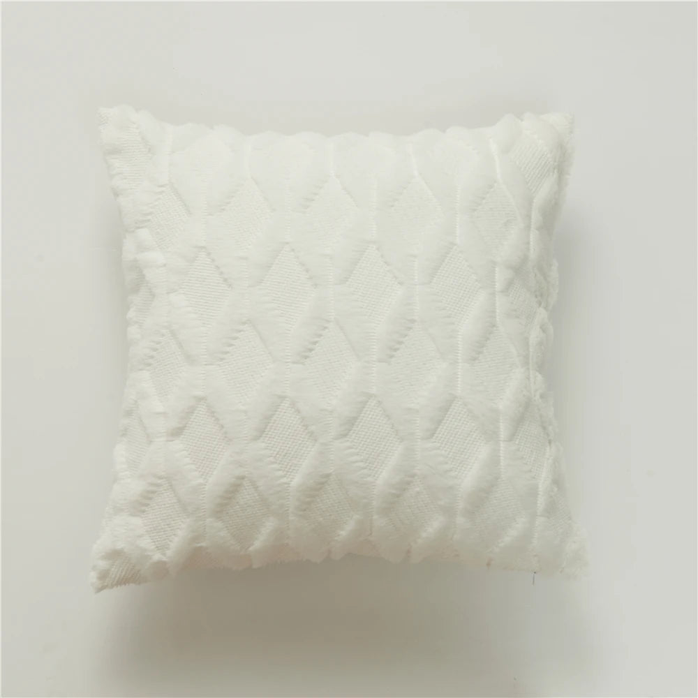 Plush Decorative Cushion Cover – Cozy Home Décor for Living Room & Bedroom