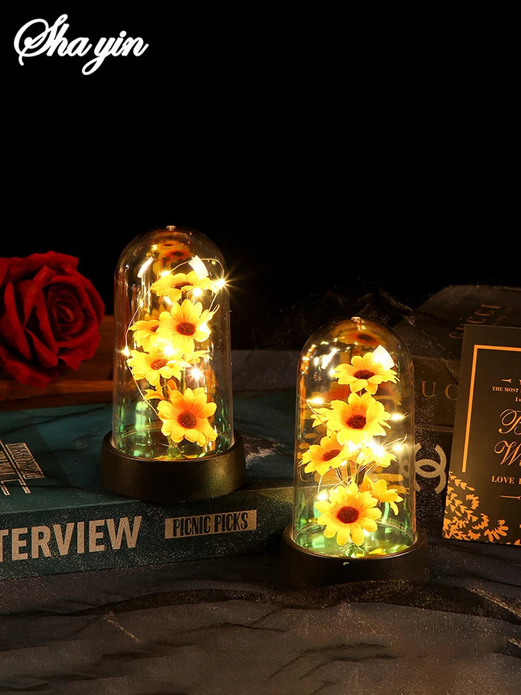 Eternal Sunflower Gift Set - Thoughtful Keepsake for Mother's Day, Graduation & Special Occasions