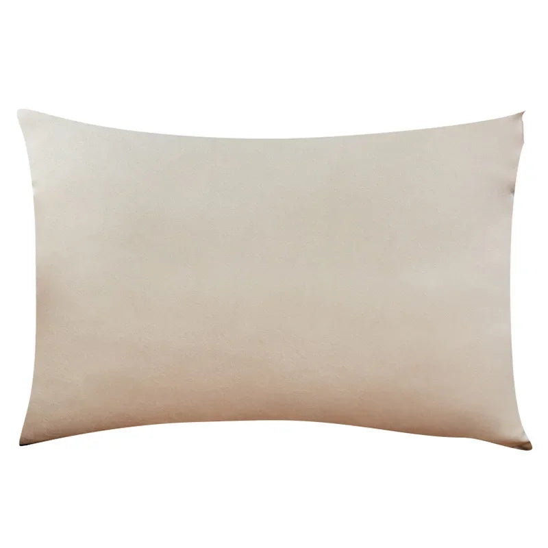 Soft Velvet Lumbar Pillow Cover - Nordic Style 12x20"