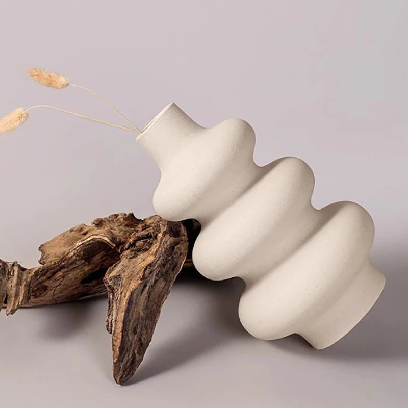 Modern White Decorative Vase