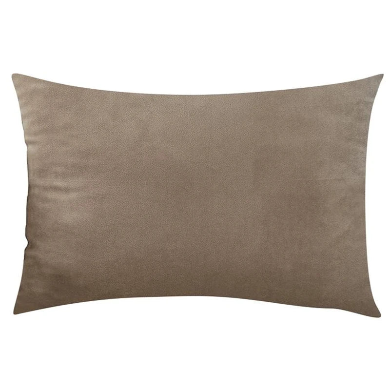 Luxury Velvet Cushion Cover - Elegant Rectangular Pillow Case for Sofa & Bedroom