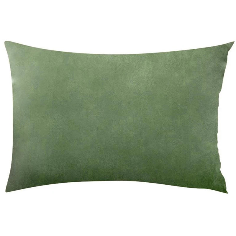 Luxury Velvet Cushion Cover - Elegant Rectangular Pillow Case for Sofa & Bedroom