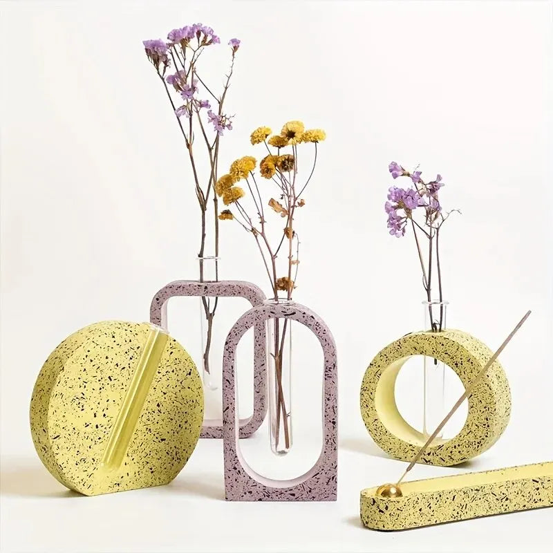 Arched Flower Pot Silicone Mold - DIY Planter & Vase Casting Mold