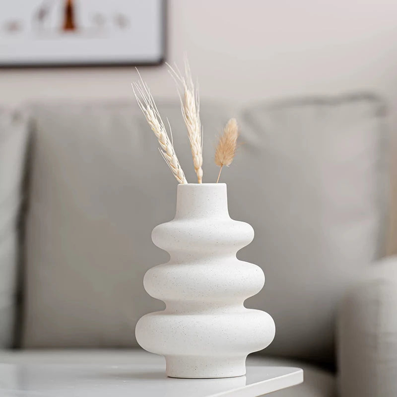 Modern White Decorative Vase