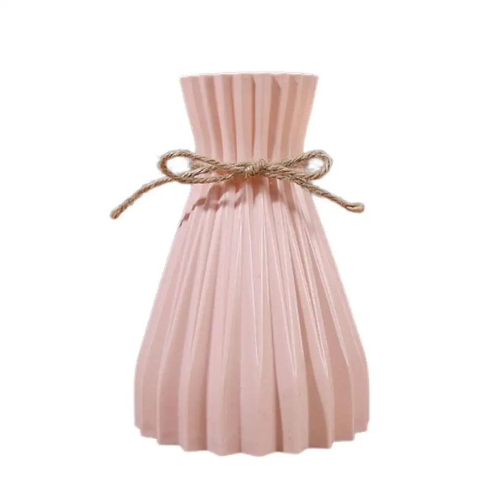 Sculptural Pleated Vase for Dried Flowers