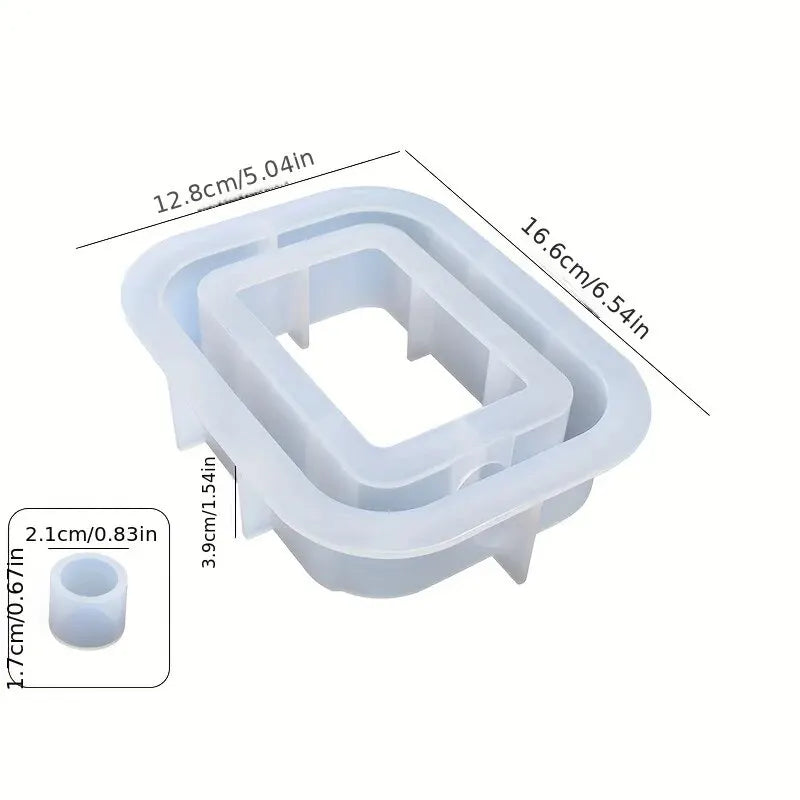 Arched Flower Pot Silicone Mold - DIY Planter & Vase Casting Mold