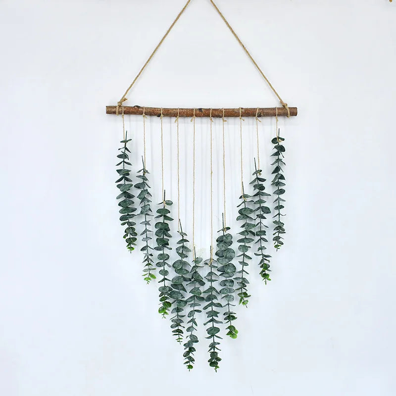 Artificial Eucalyptus Stems - 12 Pack Silver Dollar Greenery for Weddings & Home