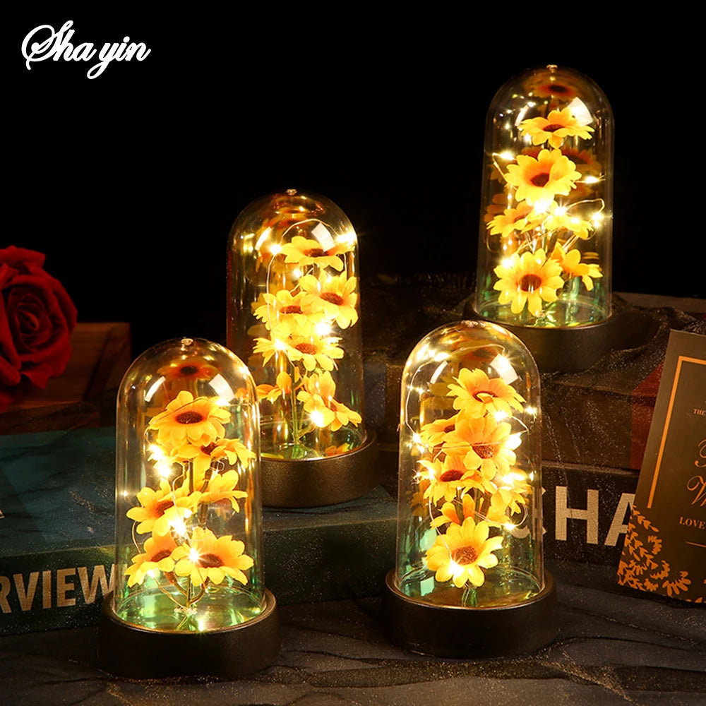 Eternal Sunflower Gift Set - Thoughtful Keepsake for Mother's Day, Graduation & Special Occasions