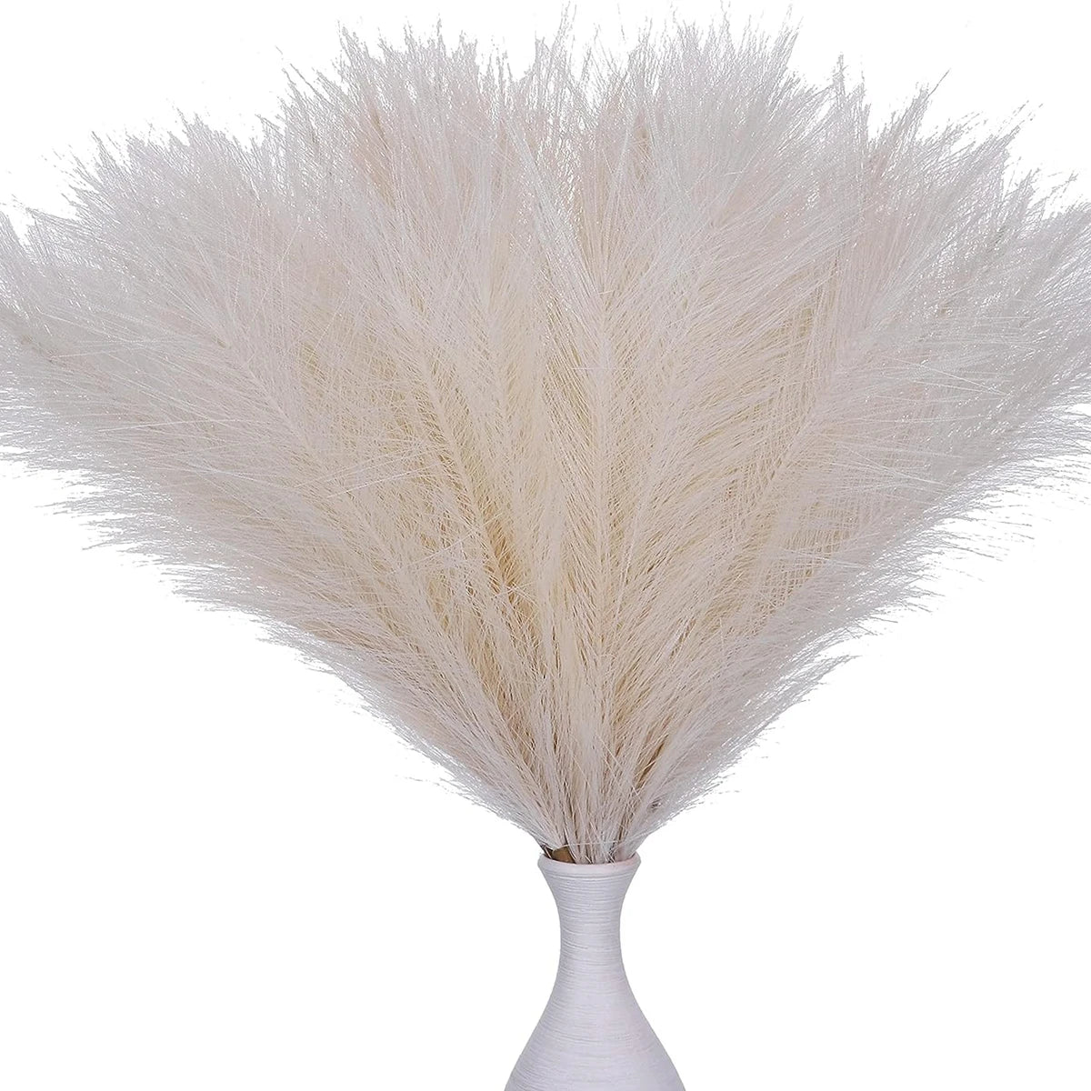 Artificial Pampas Grass Stems (10 Pack) - Boho Wedding & Home Decor