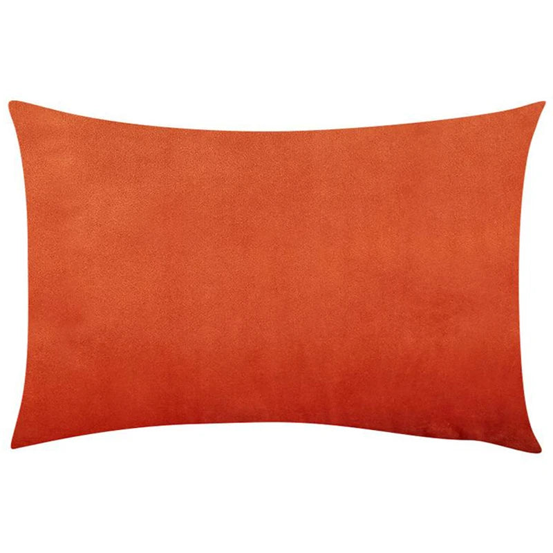 Luxury Velvet Cushion Cover - Elegant Rectangular Pillow Case for Sofa & Bedroom