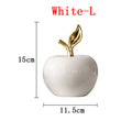Ceramic Fruit Figurine - European Style Decorative Sculpture for Home Decor