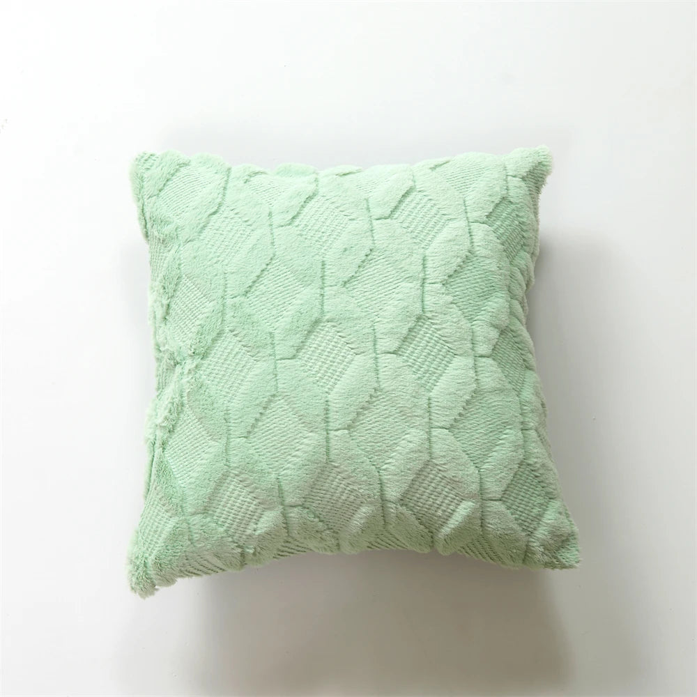Plush Decorative Cushion Cover – Cozy Home Décor for Living Room & Bedroom