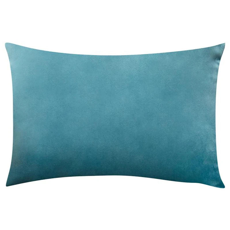 Luxury Velvet Cushion Cover - Elegant Rectangular Pillow Case for Sofa & Bedroom