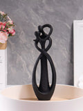 Nordic Embracing Couple Sculpture - Modern Minimalist Home Decor