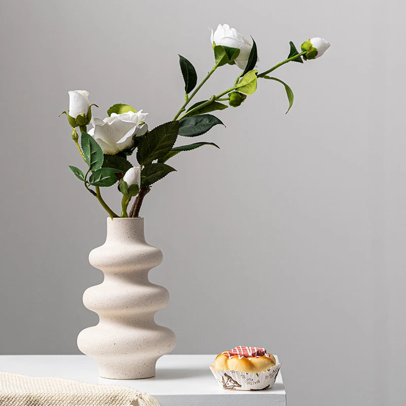 Modern White Decorative Vase