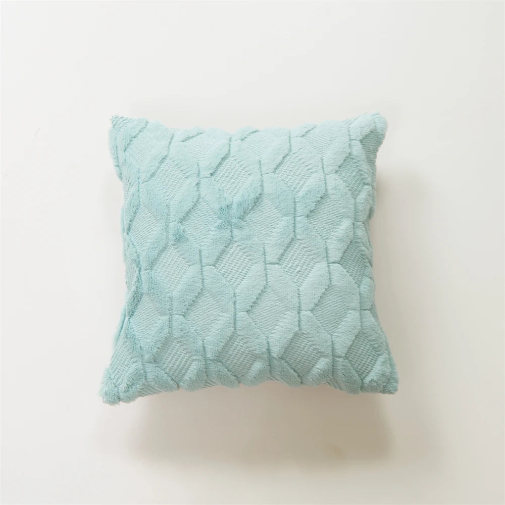 Plush Decorative Cushion Cover – Cozy Home Décor for Living Room & Bedroom