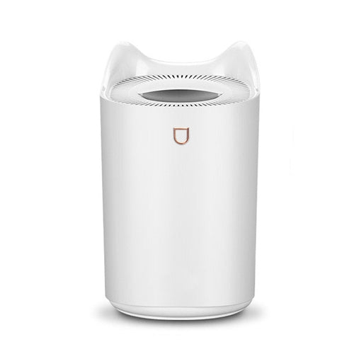3L Cat‑Design Humidifier & Diffuser – Dual Nozzle with LED Light