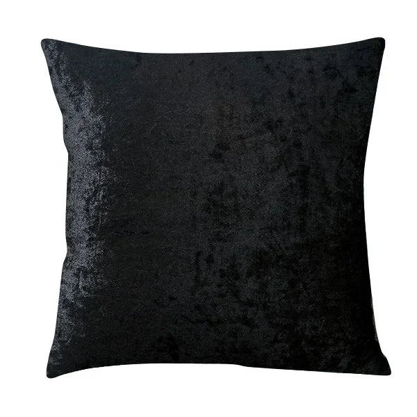 Luxury Crushed Velvet Cushion Cover - Nordic Style 18x18"