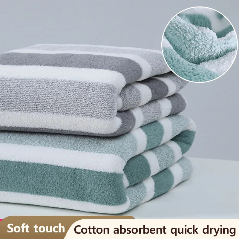 Ultra-Absorbent Bath Towel - Soft & Quick-Drying Terry Cloth for Bathroom