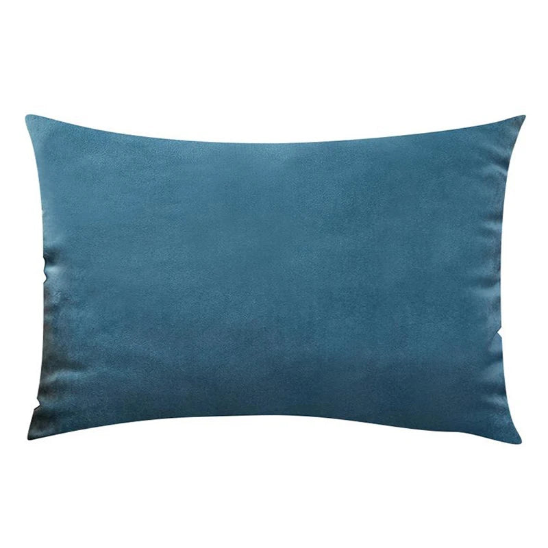 Luxury Velvet Cushion Cover - Elegant Rectangular Pillow Case for Sofa & Bedroom