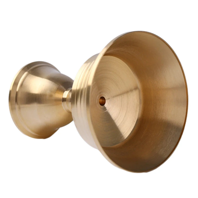 Brass Candle Holder - Vintage Style Butter Lamp