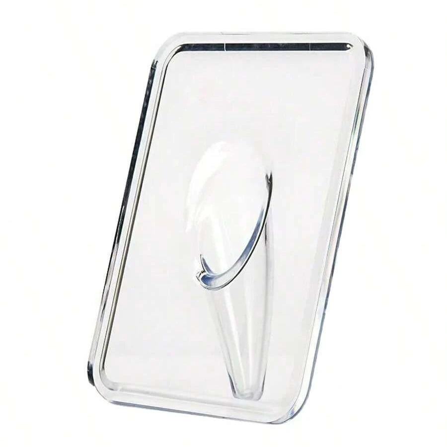 Clear Acrylic Frame Vase - Modern Geometric Flower Display