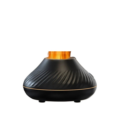 Flame‑Effect Aromatherapy Humidifier – Minimalist Nordic Design