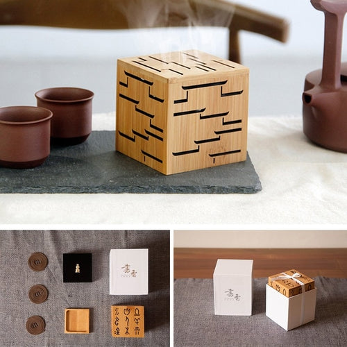 Handcrafted Bamboo Incense Burner – Traditional Chinese Style