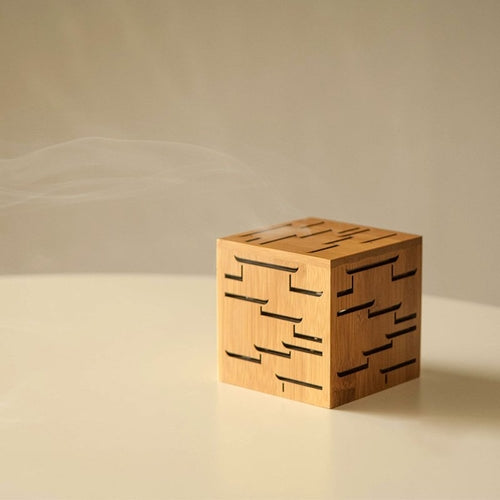 Handcrafted Bamboo Incense Burner – Traditional Chinese Style